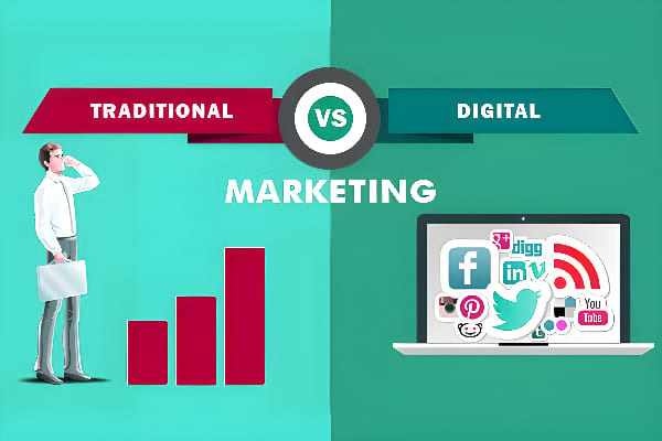 diferença entre marketing e marketing digital