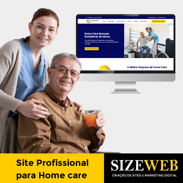 site profissional para home care