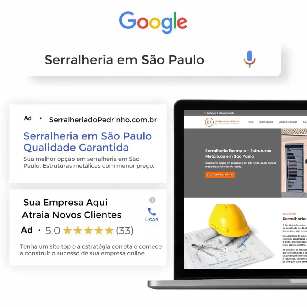 criação de sites e marketing digital