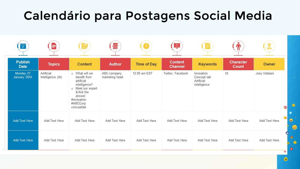 Gestão de redes sociais feita por uma agência de marketing