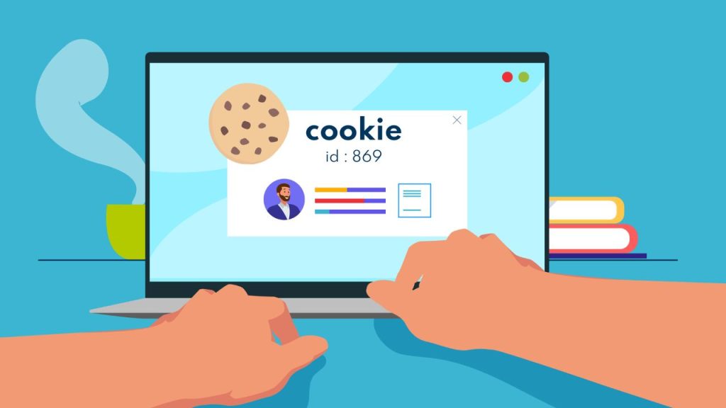 Cookies rastreando usuários em um site