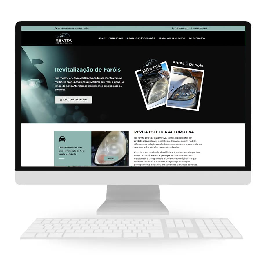site revitalização faróis
